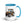 Furrow & Fields Blue Renault 145.14 TX Illustration | 15 oz Mug with Color Inside Quality Farmers Merch