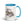 Furrow & Fields Blue Renault 145.14 TX Pencil Sketch | 15 oz Mug with Color Inside Quality Farmers Merch