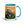 Furrow & Fields Blue Renault 145.14 TX Splash Art | 15 oz Mug with Color Inside Quality Farmers Merch