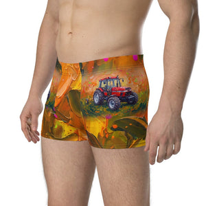 Furrow & Fields Boxer Briefs Case IH 4240 XL Pro Splash Art | Boxer Briefs Quality Farmers Merch