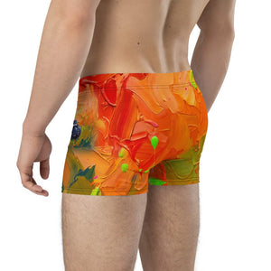Furrow & Fields Boxer Briefs Case IH Maxxum MXM130 Splash Art | Boxer Briefs Quality Farmers Merch