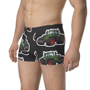 Furrow & Fields Boxer Briefs Fendt 1050 Vario Big Print Boxer Briefs – Charcoal Quality Farmers Merch