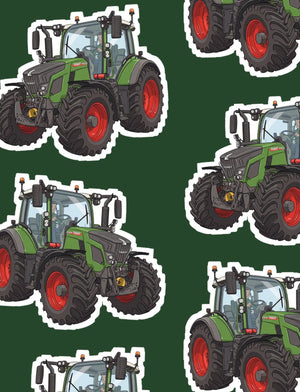 Furrow & Fields Boxer Briefs Fendt 516 Vario Big Print Boxer Briefs – Green Quality Farmers Merch