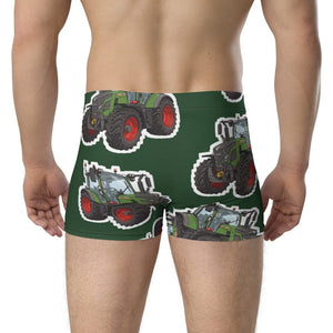 Furrow & Fields Boxer Briefs Fendt 516 Vario Big Print Boxer Briefs – Green Quality Farmers Merch