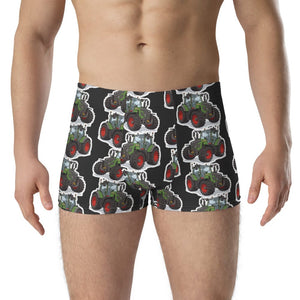 Furrow & Fields Boxer Briefs Fendt 516 Vario Boxer Briefs – Charcoal Quality Farmers Merch