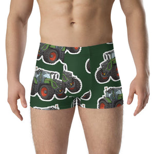 Furrow & Fields Boxer Briefs Fendt 728 Vario Big Print Boxer Briefs – Green Quality Farmers Merch