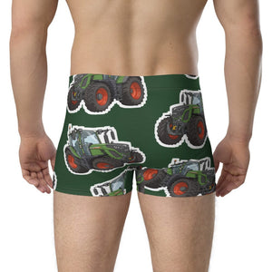 Furrow & Fields Boxer Briefs Fendt 728 Vario Big Print Boxer Briefs – Green Quality Farmers Merch
