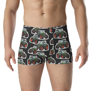 Furrow & Fields Boxer Briefs Fendt 728 Vario Boxer Briefs – Charcoal Quality Farmers Merch