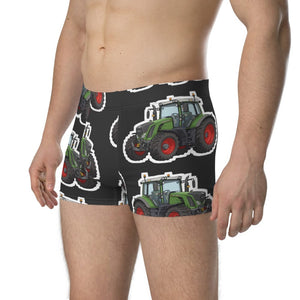 Furrow & Fields Boxer Briefs Fendt 828 Vario Big Print Boxer Briefs – Charcoal Quality Farmers Merch