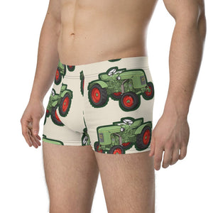 Furrow & Fields Boxer Briefs Fendt Dieselross Big Print Boxer Briefs – Cream Quality Farmers Merch