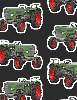Furrow & Fields Boxer Briefs Fendt Farmer 2 Big Print Boxer Briefs – Charcoal Quality Farmers Merch