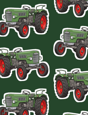 Furrow & Fields Boxer Briefs Fendt Farmer 2 Big Print Boxer Briefs – Green Quality Farmers Merch