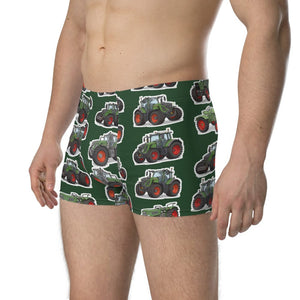 Furrow & Fields Boxer Briefs Fendt Tractors All-Over Print Boxer Briefs Quality Farmers Merch