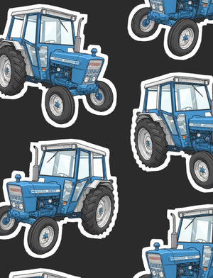 Furrow & Fields Boxer Briefs Ford 4600 Big Print Boxer Briefs – Charcoal Quality Farmers Merch