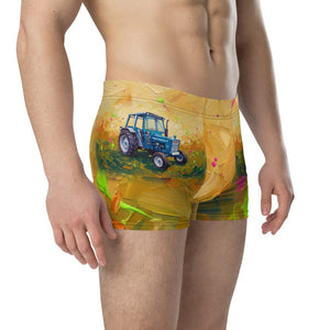 Furrow & Fields Boxer Briefs Ford 4600 Splash Art | Boxer Briefs Quality Farmers Merch