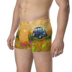 Furrow & Fields Boxer Briefs Ford 4600 Splash Art | Boxer Briefs Quality Farmers Merch