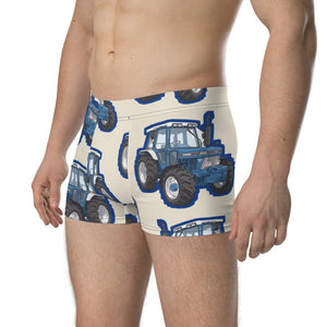 Furrow & Fields Boxer Briefs Ford 5610 Big Print Boxer Briefs – Cream Quality Farmers Merch