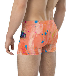 Furrow & Fields Boxer Briefs Ford 6640 Splash Art | Boxer Briefs Quality Farmers Merch