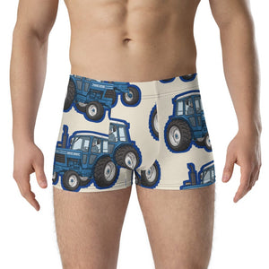 Furrow & Fields Boxer Briefs Ford 6700 Big Print Boxer Briefs – Cream Quality Farmers Merch