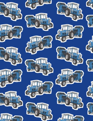 Furrow & Fields Boxer Briefs Ford 7600 Boxer Briefs – Blue Quality Farmers Merch