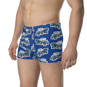 Furrow & Fields Boxer Briefs Ford 7600 Boxer Briefs – Blue Quality Farmers Merch