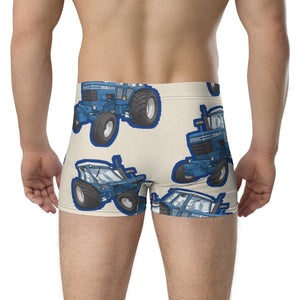 Furrow & Fields Boxer Briefs Ford 7700 Big Print Boxer Briefs – Cream Quality Farmers Merch