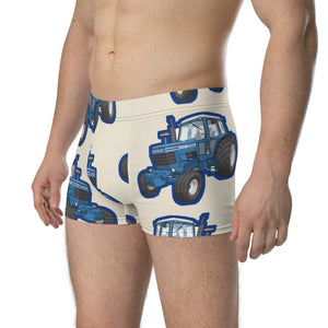 Furrow & Fields Boxer Briefs Ford 7700 Big Print Boxer Briefs – Cream Quality Farmers Merch
