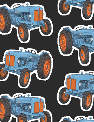 Furrow & Fields Boxer Briefs Fordson Major Big Print Boxer Briefs – Charcoal Quality Farmers Merch