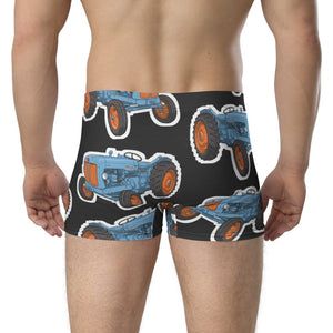 Furrow & Fields Boxer Briefs Fordson Major Big Print Boxer Briefs – Charcoal Quality Farmers Merch