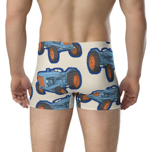 Furrow & Fields Boxer Briefs Fordson Major Big Print Boxer Briefs – Cream Quality Farmers Merch