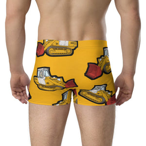 Furrow & Fields Boxer Briefs JCB 112 Big Print Boxer Briefs – Yellow Quality Farmers Merch