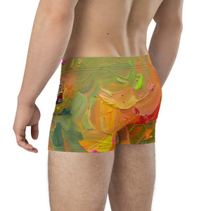 Furrow & Fields Boxer Briefs JCB 3C II Splash Art | Boxer Briefs Quality Farmers Merch