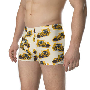 Furrow & Fields Boxer Briefs JCB 3CX Sitemaster Plus Boxer Briefs – Cream Quality Farmers Merch