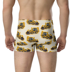 Furrow & Fields Boxer Briefs JCB 3CX Sitemaster Plus Boxer Briefs – Cream Quality Farmers Merch