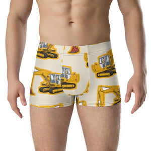 Furrow & Fields Boxer Briefs JCB 804 Big Print Boxer Briefs – Cream Quality Farmers Merch