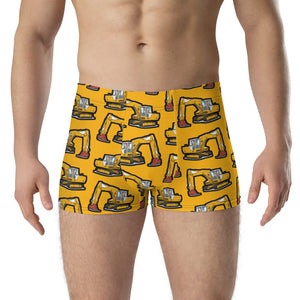 Furrow & Fields Boxer Briefs JCB 804 Boxer Briefs – Yellow Quality Farmers Merch