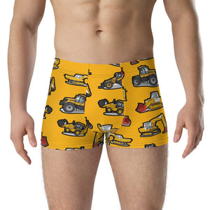 Furrow & Fields Boxer Briefs JCB All-Over Print Boxer Briefs Quality Farmers Merch