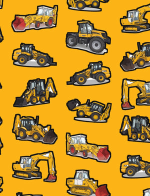 Furrow & Fields Boxer Briefs JCB All-Over Print Boxer Briefs Quality Farmers Merch