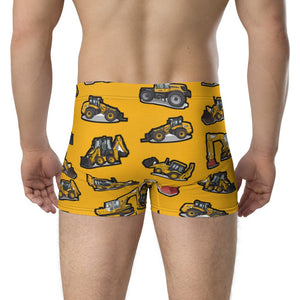 Furrow & Fields Boxer Briefs JCB All-Over Print Boxer Briefs Quality Farmers Merch