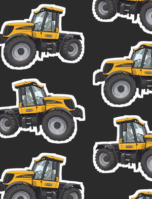 Furrow & Fields Boxer Briefs JCB Fastrac 3190 Big Print Boxer Briefs – Charcoal Quality Farmers Merch