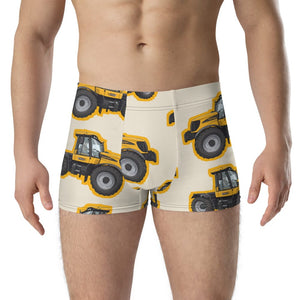 Furrow & Fields Boxer Briefs JCB Fastrac 3190 Big Print Boxer Briefs – Cream Quality Farmers Merch