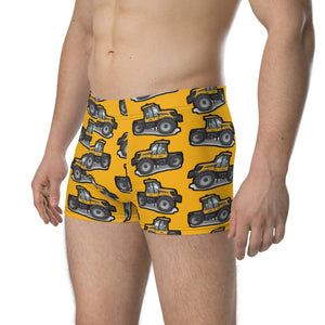 Furrow & Fields Boxer Briefs JCB Fastrac 3190 Boxer Briefs – Yellow Quality Farmers Merch