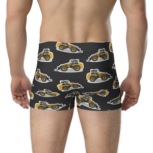 Furrow & Fields Boxer Briefs JCB TM420 Boxer Briefs – Charcoal Quality Farmers Merch