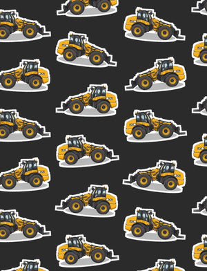 Furrow & Fields Boxer Briefs JCB TM420 Boxer Briefs – Charcoal Quality Farmers Merch