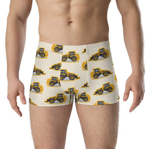 Furrow & Fields Boxer Briefs JCB TM420 Boxer Briefs – Cream Quality Farmers Merch