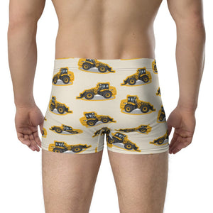 Furrow & Fields Boxer Briefs JCB TM420 Boxer Briefs – Cream Quality Farmers Merch