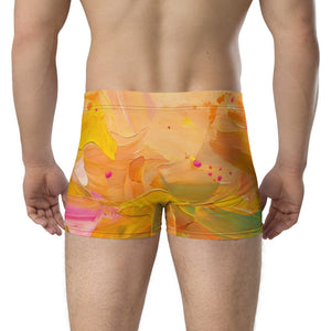 Furrow & Fields Boxer Briefs JCB TM420 Splash Art | Boxer Briefs Quality Farmers Merch