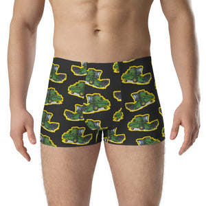 Furrow & Fields Boxer Briefs John Deere 1085 Boxer Briefs – Charcoal Quality Farmers Merch