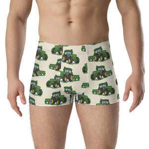 Furrow & Fields Boxer Briefs John Deere 4350 Boxer Briefs – Cream Quality Farmers Merch