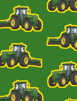 Furrow & Fields Boxer Briefs John Deere 4955 Big Print Boxer Briefs – Green Quality Farmers Merch